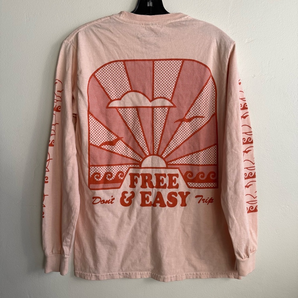 Free & Easy Unisex Long sleeve T shirt - S